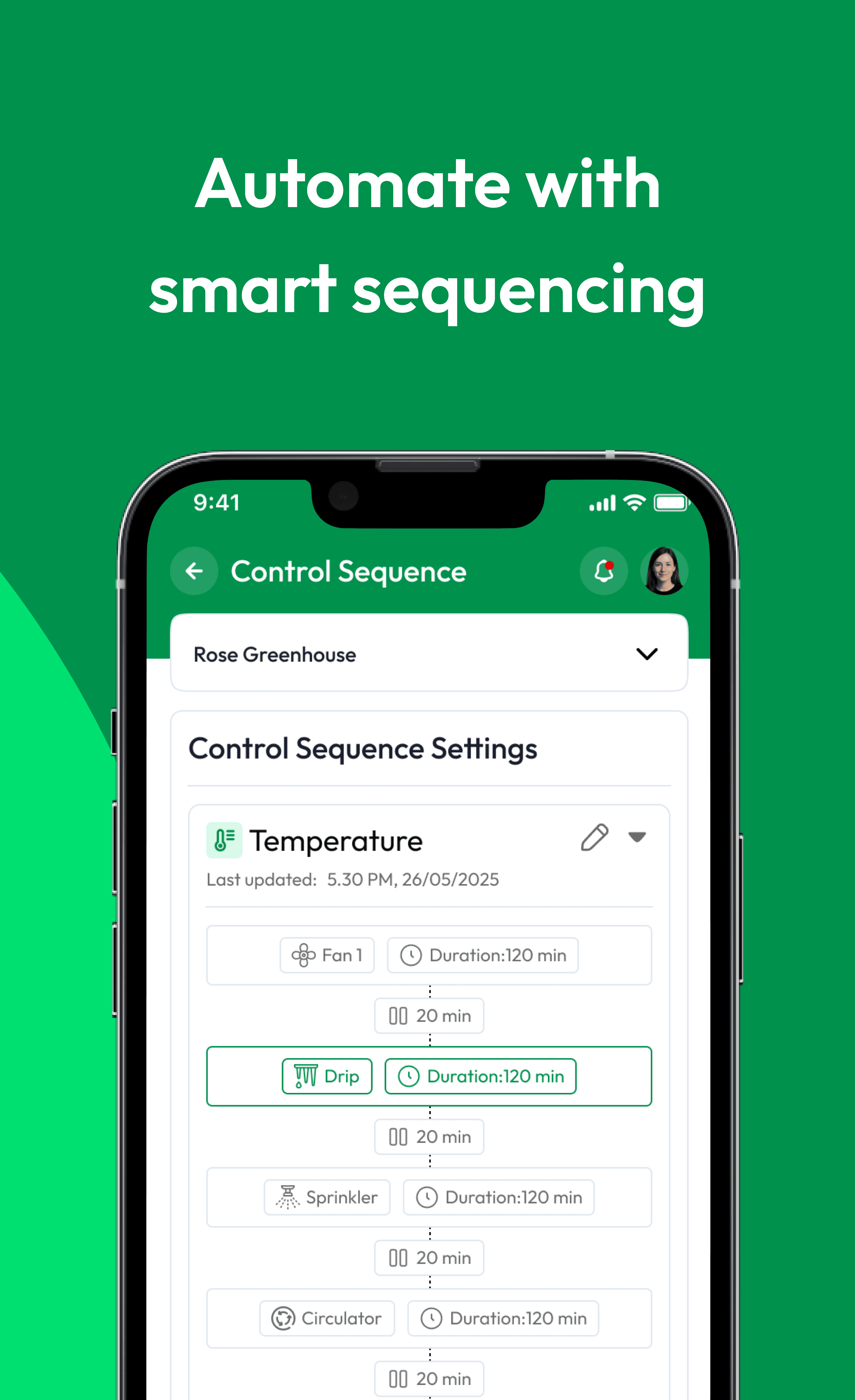 Smart sequencing automation