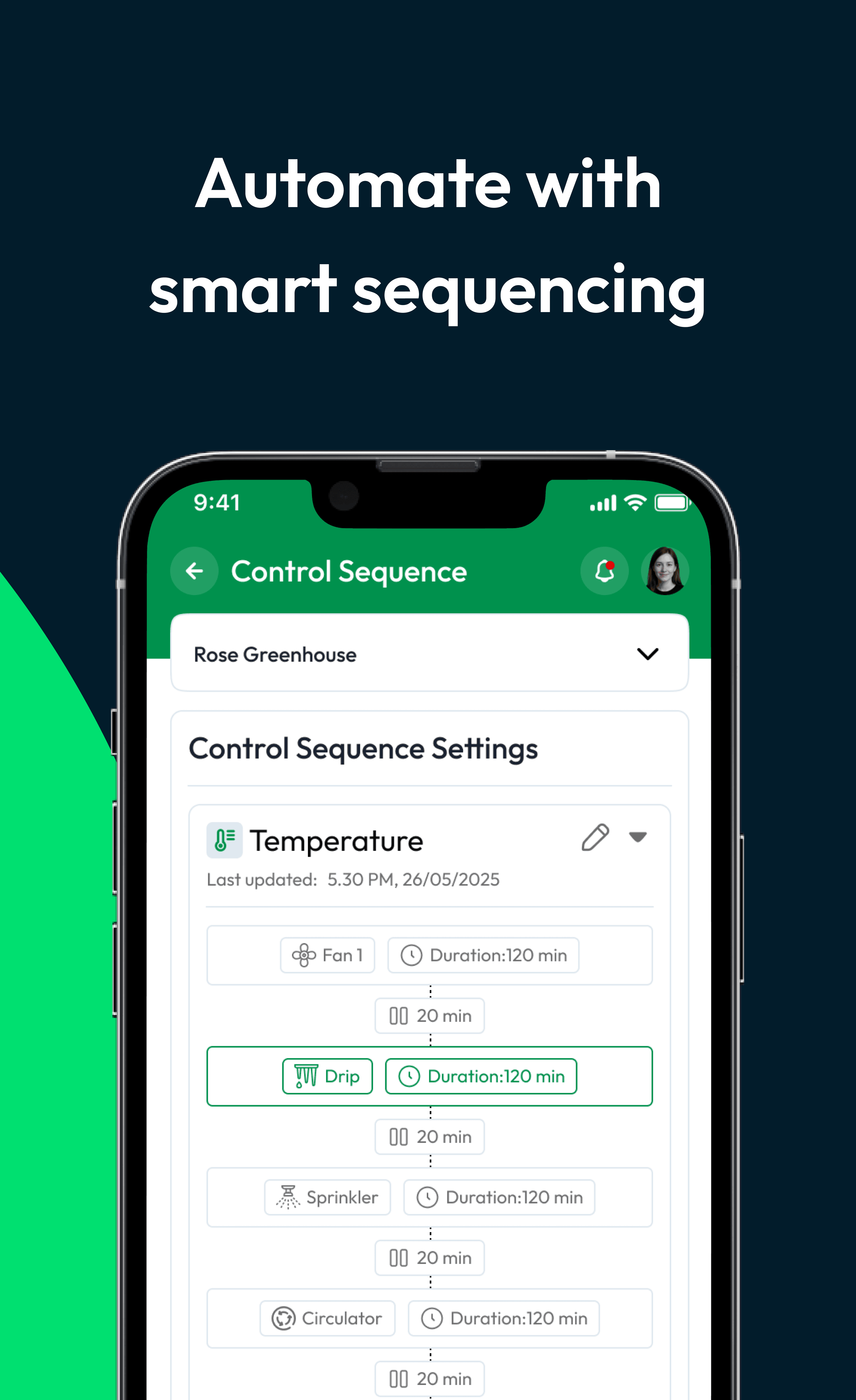 Automation sequences